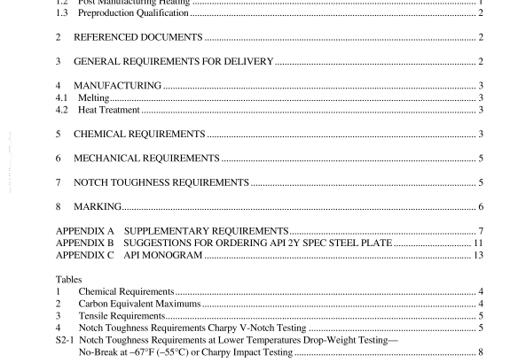 API SPEC 2Y:2006 pdf free download